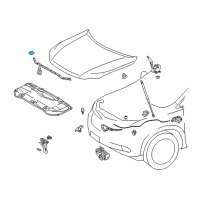 OEM 2002 Lexus IS300 Plug, Plate Diagram - 90333-25001