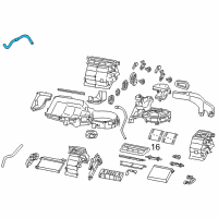 OEM 2016 Scion FR-S Inlet Hose Diagram - SU003-02106