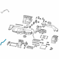 OEM Scion FR-S Outlet Hose Diagram - SU003-02108