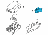 OEM Kia Seltos ECU-4WD Diagram - 954472D200