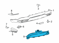 OEM Lexus LAMP ASSY, RR FOG, L Diagram - 81490-78030