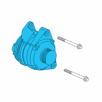 OEM 2003 Cadillac CTS Alternator Diagram - 25738783