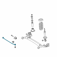 OEM 2009 Toyota Corolla Stabilizer Bar Diagram - 48812-02240