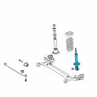 OEM 2012 Toyota Corolla Shock Diagram - 48530-02B30