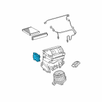 OEM Toyota Corolla Servo Diagram - 87106-02220