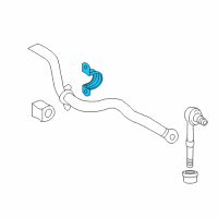 OEM 2011 Toyota RAV4 Bushing Bracket Diagram - 48832-0R010