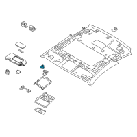 OEM 2020 Nissan Armada Switch Assy-Sunroof Diagram - 25450-5CA0A