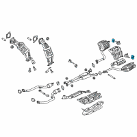 OEM 2015 Hyundai Genesis Support-Hanger Diagram - 28761-3M100