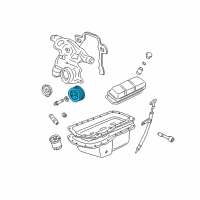 OEM Oldsmobile LSS Balancer Asm-Crankshaft Diagram - 12563267