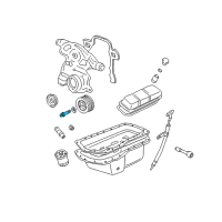 OEM Chevrolet Monte Carlo Bolt/Screw-Crankshaft Balance Diagram - 24504736