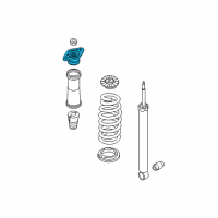 OEM 2015 Hyundai Sonata Bracket-Shock Absorber Mounting Diagram - 55330-C2100