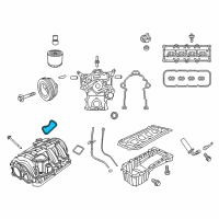 OEM 2015 Dodge Charger Intake Manifold Gasket Diagram - 5302448AC