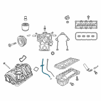 OEM 2011 Dodge Charger Tube-Engine Oil Indicator Diagram - 53013979AC