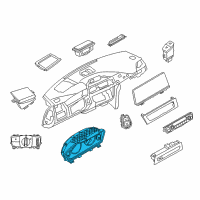 OEM BMW 440i INSTRUMENT CLUSTER Diagram - 62-10-5-A03-A26