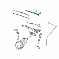 OEM Chevrolet Impala Front Blade Diagram - 84589113