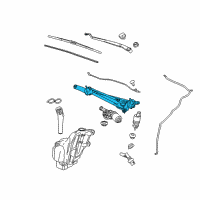 OEM 2020 Chevrolet Impala Front Transmission Diagram - 84572804