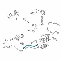 OEM Kia Rio Crankcase Breather Hose Diagram - 31459H9500