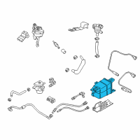 OEM 2018 Kia Rio Canister Assembly Diagram - 31420H9500