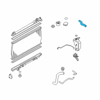 OEM 2009 Infiniti M35 Hose-Radiator, Upper Diagram - 21501-EJ70A