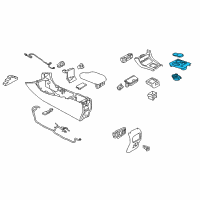 OEM Infiniti Cover-Console Diagram - 96912-5DF1A