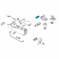 OEM 2017 Infiniti QX30 Controller Assy-Auto Air Conditioner Diagram - 27500-5DC0C