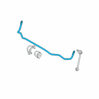 OEM BMW M3 Stabilizer, Rear Diagram - 33-55-6-764-425