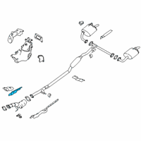 OEM 2019 Nissan Altima INSULATOR Heat Front Floor Diagram - 74754-6CC0A