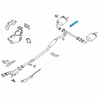 OEM 2019 Nissan Altima INSULATOR-Heat Trunk Floor Diagram - 74772-6CC0A