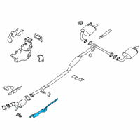 OEM Nissan Altima INSUL Heat FRNT Diagram - 74758-9HC0A