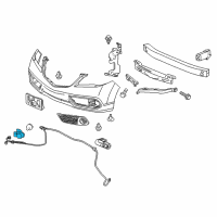 OEM 2016 Acura RDX Sensor Assembly, Parking (Bumper Dark Gray) Diagram - 39680-TX4-A01ZJ