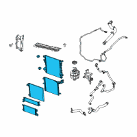 OEM 2021 Jeep Wrangler Module-Cooling Diagram - 68272753AH