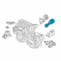 OEM 2016 Honda HR-V Rod, Torque Diagram - 50890-T7W-003