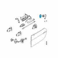 OEM 2004 BMW 330Ci Cover, Catch Bracket Diagram - 51-21-8-226-591