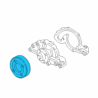 OEM Chevrolet Impala Crankshaft Balance Diagram - 12618249