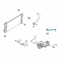 OEM 2012 Ford F-150 Return Hose Diagram - BL3Z-8276-A