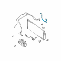 OEM Nissan Sentra Hose Flexible, High Diagram - 92490-ZT50A