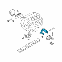 OEM 2017 Ford F-150 Mount Bracket Diagram - HL3Z-6038-H