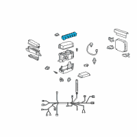 OEM 2003 Toyota Corolla Relay Box Relay Diagram - 28300-10020