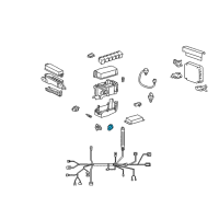 OEM Toyota Avalon Oil Pressure Sending Unit Diagram - 83530-0E010