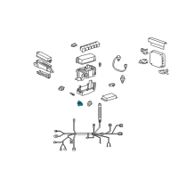 OEM 2005 Lexus SC430 Sensor, Throttle Position (For E.F.I.) Diagram - 89452-30150