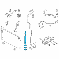 OEM 2016 Lincoln MKX Drier Diagram - 7T4Z-19C836-B