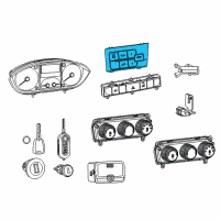 OEM Ram ProMaster 3500 Switch-Multifunction Diagram - 5MT59JXWAA