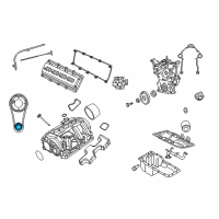 OEM 2010 Dodge Ram 1500 Sprocket-Crankshaft Diagram - 53022317AC