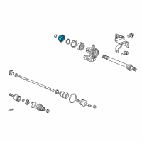 OEM Acura Integra Seal, Half Shaft (Outer) (Arai) Diagram - 91260-SR3-004