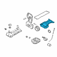 OEM 2011 Nissan Sentra Pan Assy Oil Diagram - 11110-ET80A