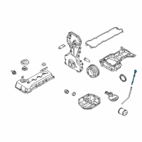OEM 2010 Nissan Sentra Gauge - Oil Level Diagram - 11140-ET80A