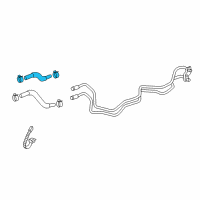 OEM 2014 Hyundai Genesis Coupe Hose Assembly-Oil Cooling Diagram - 25420-2M301