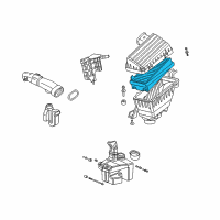OEM 2002 Acura CL Air Filter Diagram - 17220-P8C-A00