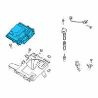 OEM Ford Explorer ECM Diagram - LB5Z-12A650-AHANP