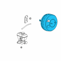 OEM 2009 Jeep Grand Cherokee Booster-Power Brake Diagram - 5175731AA